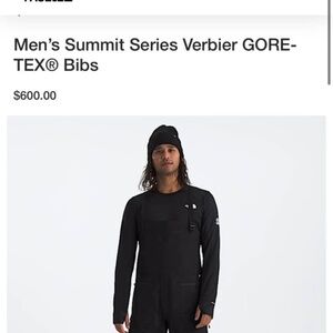 Men’s NorthFace bib